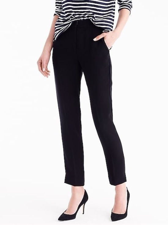 J. Crew Pants - JCREW Pull-on easy pant in matte crepe